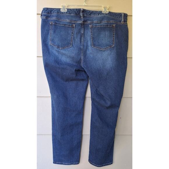 Torrid Vintage Stretch Straight Jeans Blue Size 22 R x 29" 98% Cotton 2% Spandex - Picture 3 of 7